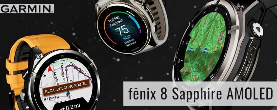 GARMIN fenix 8 Sapphire AMOLED